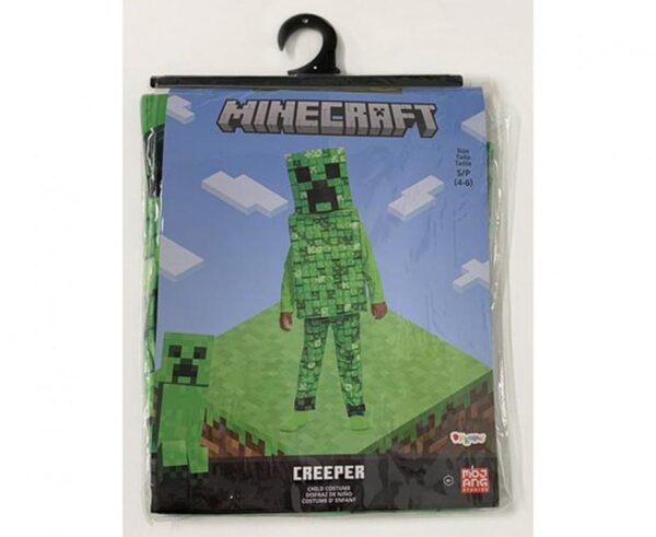 kostým pre deti steve essential minecraft (licencovaný), veľkosť m (7 8 rokov) (kópia)