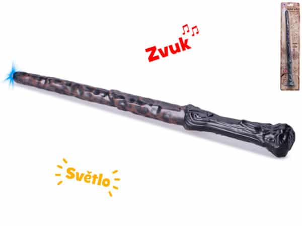 palička kúzelnícka so svetlom a zvukom na karte
