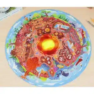 puzzle podzemný svet
