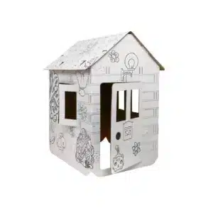 omaľovánka 3d domček xxl