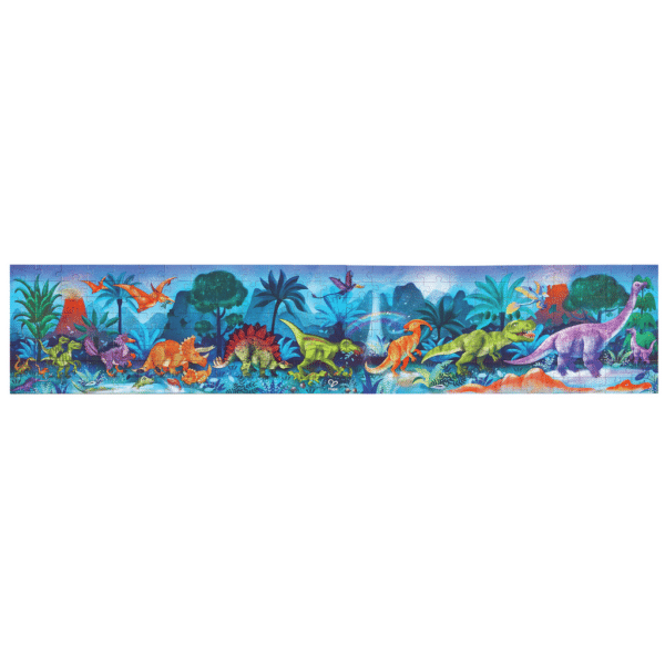 svietiace puzzle dinosaury