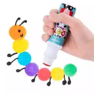 umývateľné farby v tube s penovým hrotom 6ks