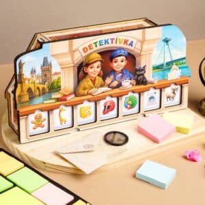 🕵️‍♀️ hra: detektÍvka – písmenkové pátranie l & r