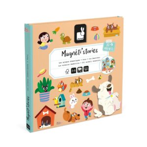 magnetická kniha magnetistories domáci miláčikovia