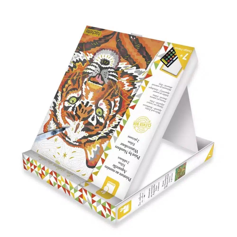 janod atelier sada maxi maľovanie podľa čísel Šelmy od 7 rokov