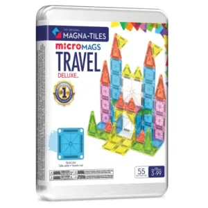magna tiles magnetická stavebnica travel set deluxe 55 dielov