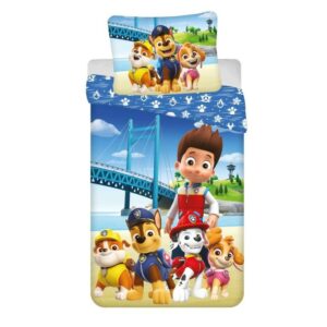 posteľná súprava disney paw patrol modré