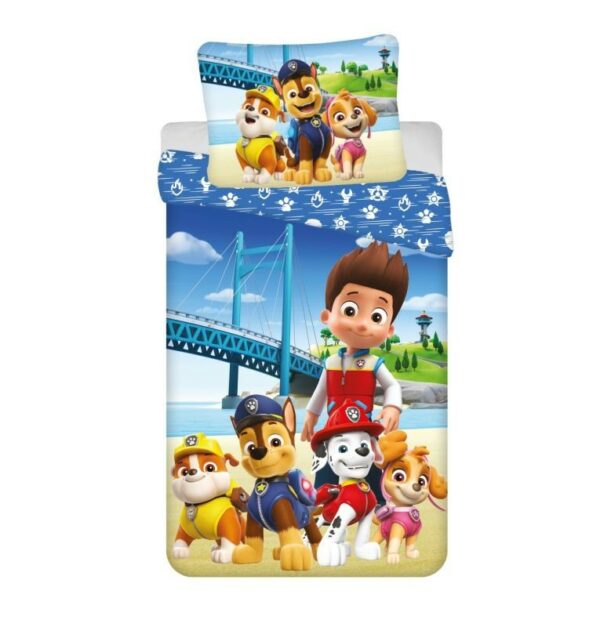 posteľná súprava disney paw patrol modré