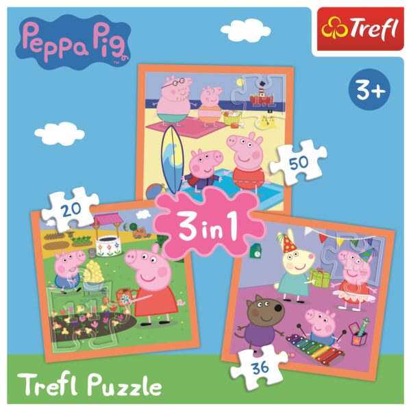 puzzle 3v1 peppa