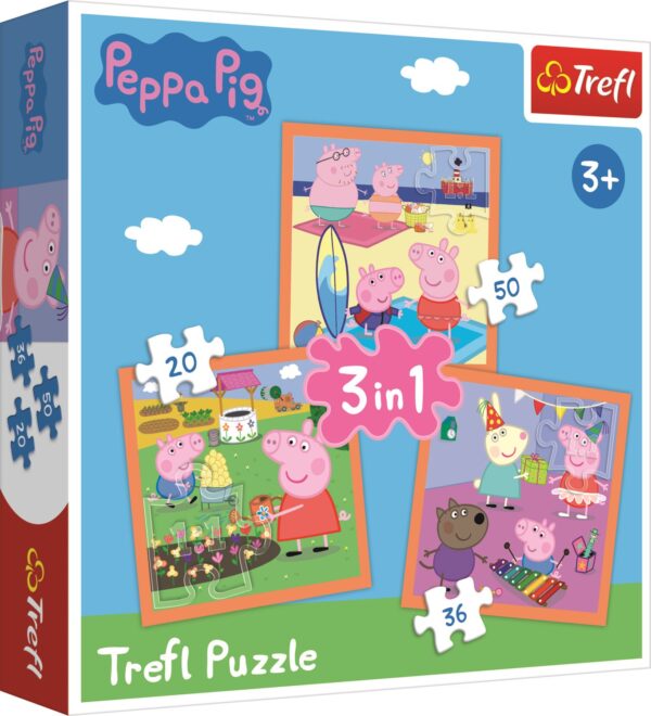 puzzle 3v1 peppa