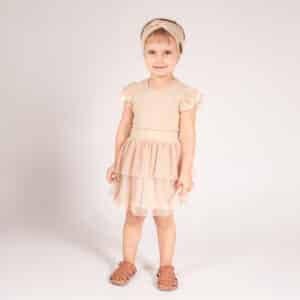 sukňa tylová staroružo