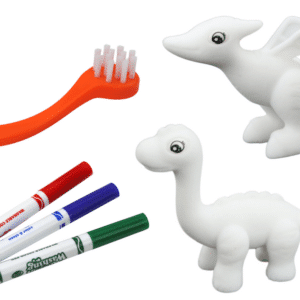 súprava na maľovanie 2 ks dinosaurov