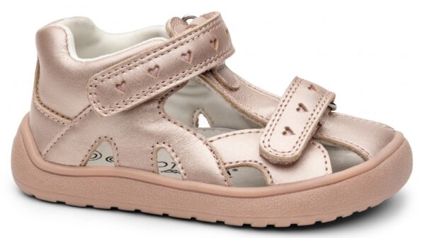 dievčenské letné barefoot sandále hana pink