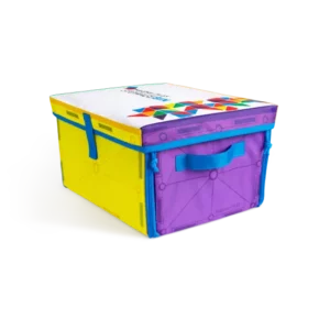 Úložný box a podložka magna tiles