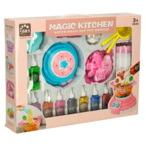 kreatívna kuchynská súprava magic 62 ks modrá